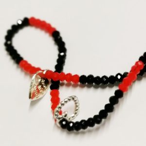 Création Kassaora !! Personnalisez votre Chaîne de cheville fait main en perles 1 ou 2 couleurs