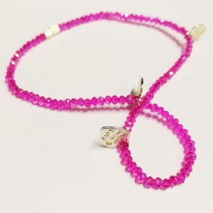 Chaîne de cheville en perles fait main personnalisable