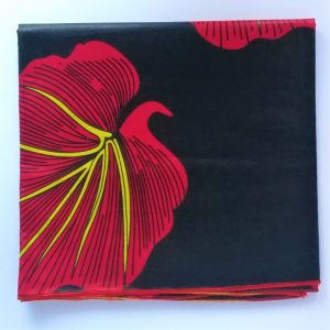 Pagne wax imprimé Pétales