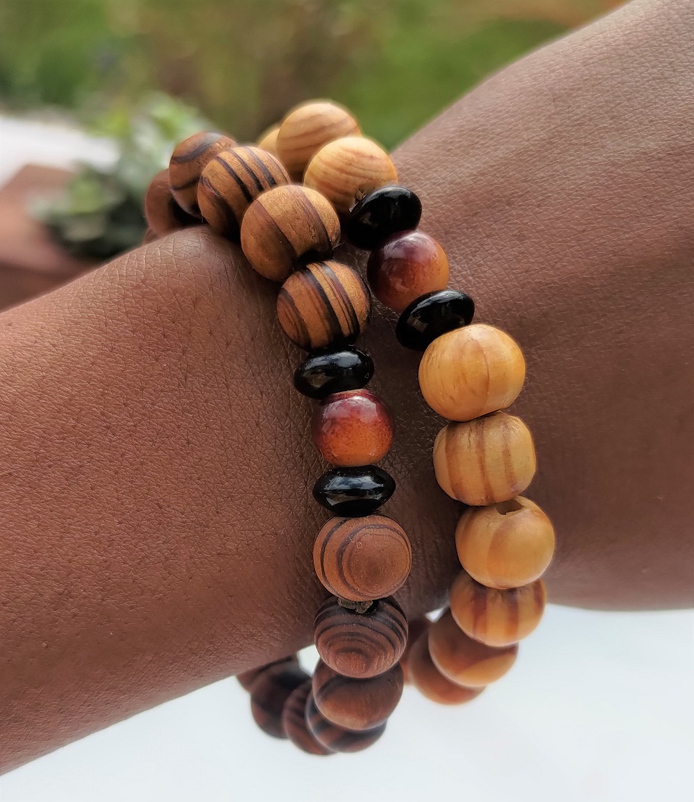 Bracelet_Grosses_Perles_Bois_clai&foncé